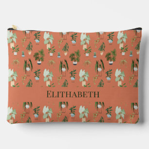 Wild Cactus Pattern Accessory Pouch