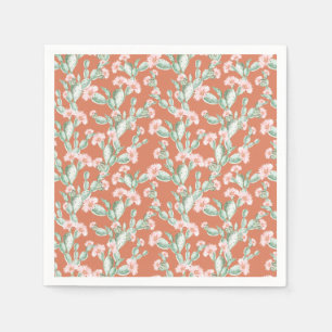 Wild Cactus Pattern Napkin