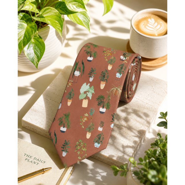 Wild Cactus Pattern Tie (Creator Uploaded)