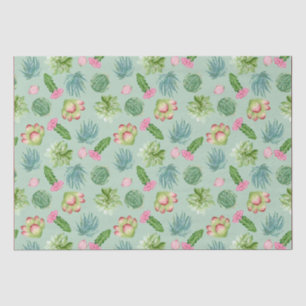 Wild Cactus Pattern Tissue Paper