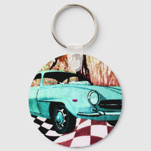 Wild Car - Alfa CricketDiane Art & Design Key Ring