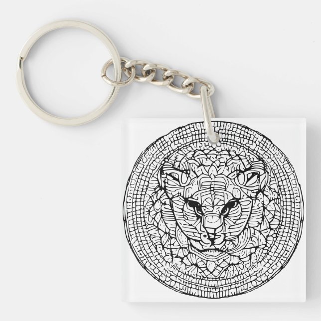 Wild Cat Energy Key Ring (Front)