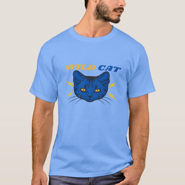 Wild Cat gift T-Shirt (Front)