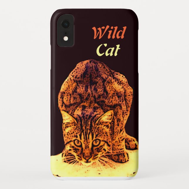 WILD CAT KITTEN Case-Mate iPhone CASE (Back)
