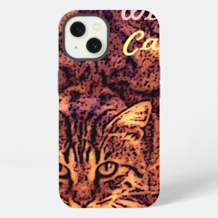 WILD CAT KITTEN iPhone 13 CASE