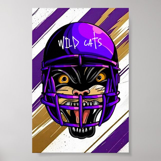 Wild Cats  20” x 24” Poster (Front)