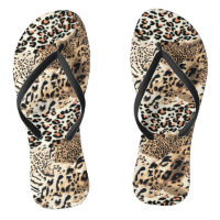 Wild Cats Modern Animal Leopard Print Pattern