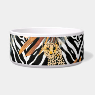 Wild Cheetah Pet Bowl