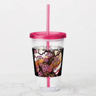 Wild Cherry Blossom Acrylic Tumbler