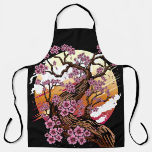 Wild Cherry Blossom Apron