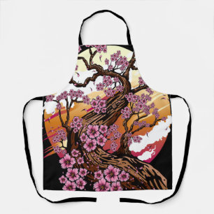Wild Cherry Blossom Apron