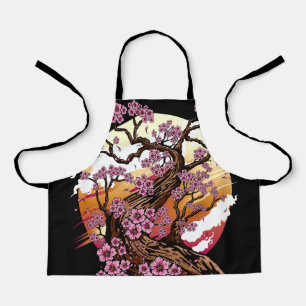 Wild Cherry Blossom Apron