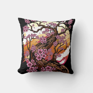 Wild Cherry Blossom Cushion