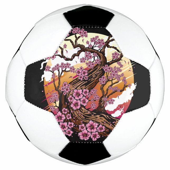 Wild Cherry Blossom Football (Front)