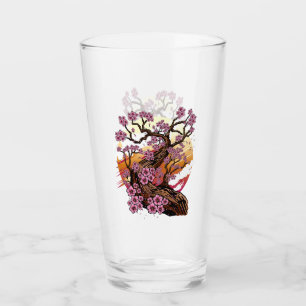Wild Cherry Blossom Glass