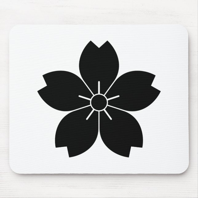Wild cherry blossom mouse mat (Front)