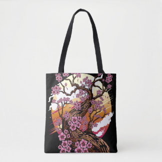 Wild Cherry Blossom Tote Bag