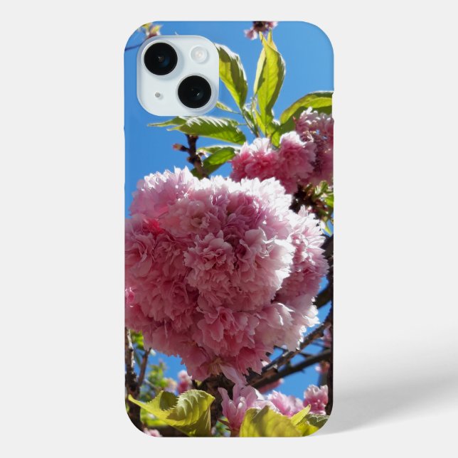 Wild Cherry pink Blossom Tree Case-Mate iPhone Case (Back)