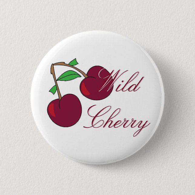 Wild Cherry Sour 6 Cm Round Badge (Front)