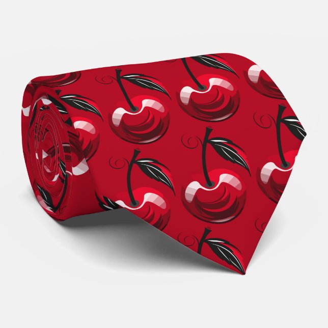 Wild Cherry  Tie (Rolled)