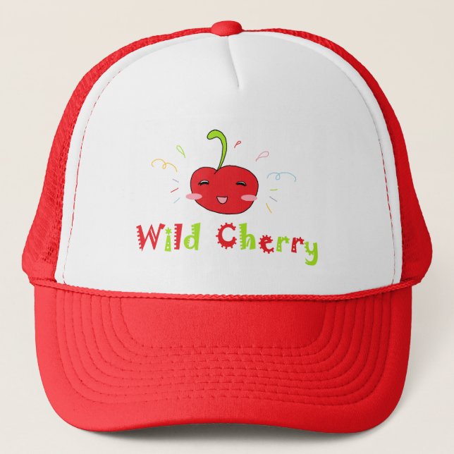 Wild Cherry Trucker Hat (Front)