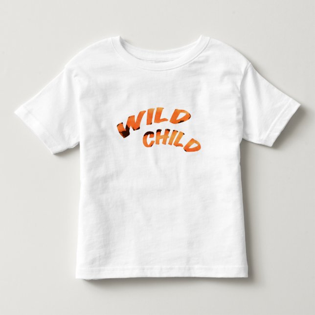 Wild Child Toddler T-Shirt (Front)