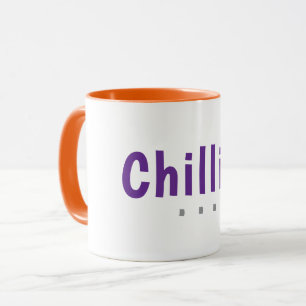 Wild Chillin' Orange Trim Coffee Mug
