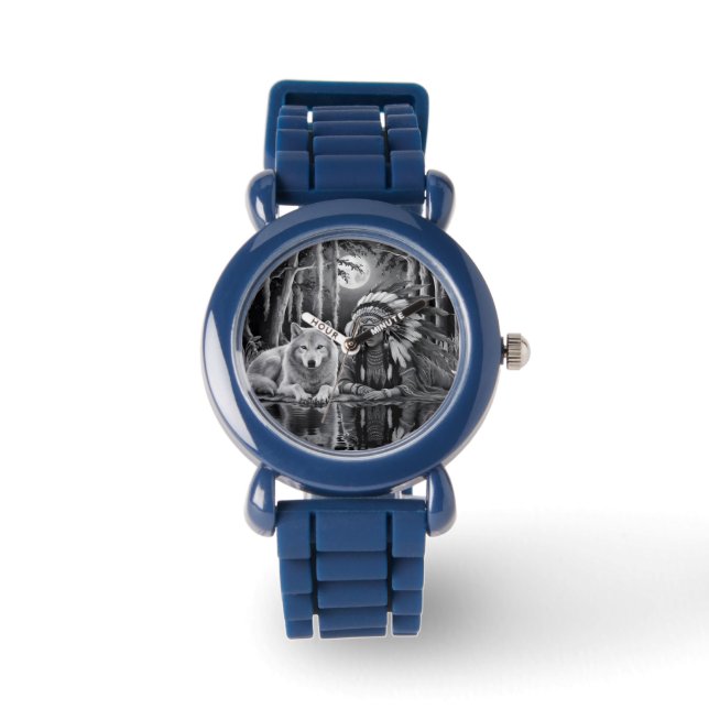 Wild Connection: Wolf and Girl Watch (Front)