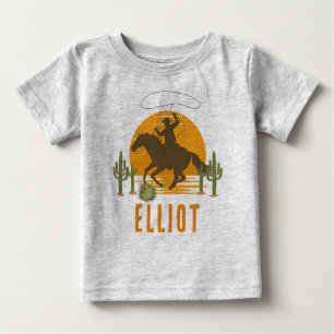 Wild cowboy western boy baby T-Shirt