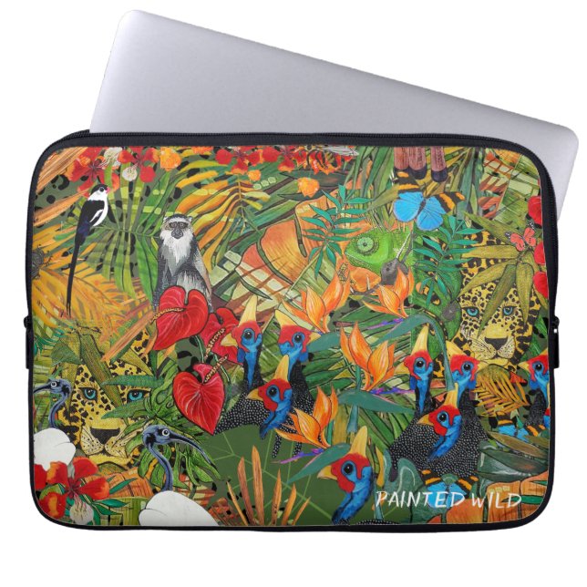 Wild Creation  Laptop Sleeve (Front)