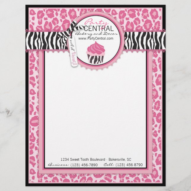 Wild Cupcake CP Letterhead (Front)