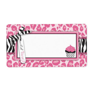 Wild Cupcake CP Name Tag