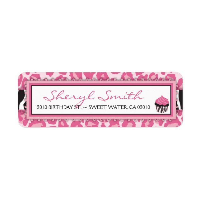 Wild Cupcake CP Return Label (Front)