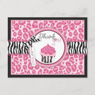 Wild Cupcake CP TY Postcard