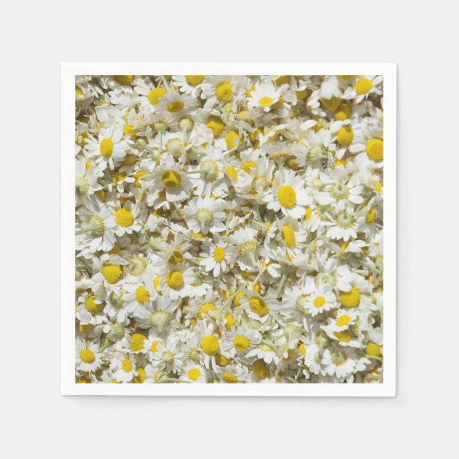 Wild daisies pattern napkin (Front)