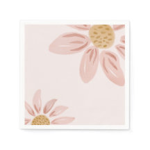 Wild Daisy Birthday Pink and Yellow