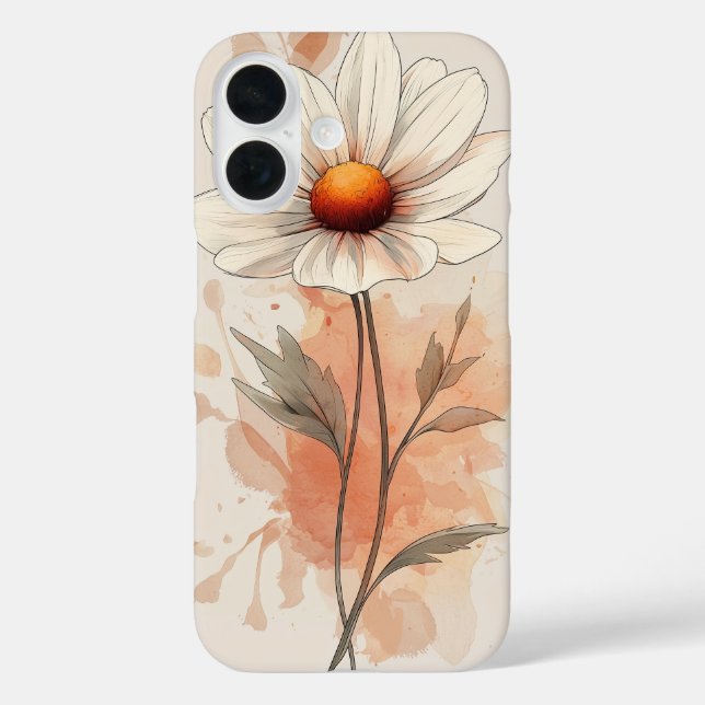 Wild Daisy Bloom Case-Mate iPhone Case (Back)