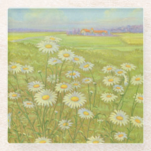 Wild Daisy by Cargill, 1937 Glass Coaster