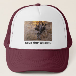 Wild Dogs Save Our Wildlife Hat