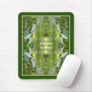 Wild Dogwood Flower Blossoms Personalised Mouse Mat