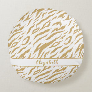Wild Dragon Skin Round Cushion