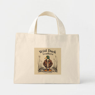 Wild Duck Leathers Canvas Tote Bag