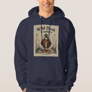 Wild Duck Leathers Vintage Style Hoodie