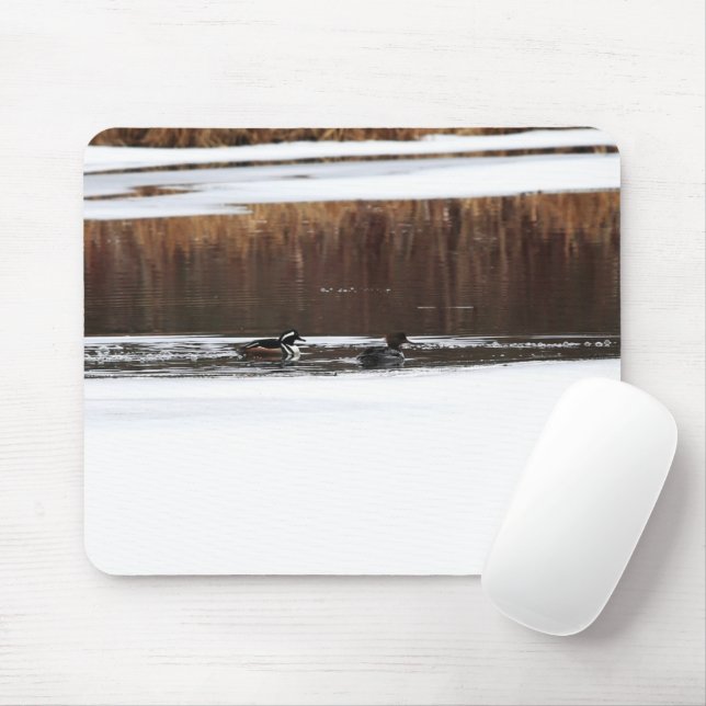 Wild Ducks Mouse Mat (With Mouse)