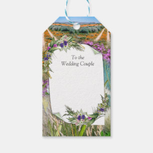 Wild Eco-friendly Grasses & Spring flowers Gift Tags