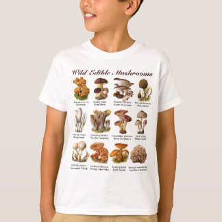Wild Edible Mushrooms T-Shirt