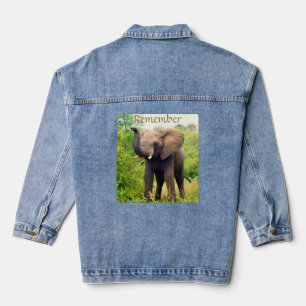 Wild Elephant Denim Jacket