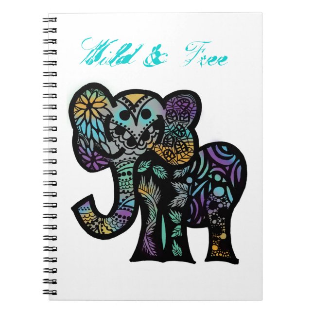 Wild Elephant Notebook (Front)