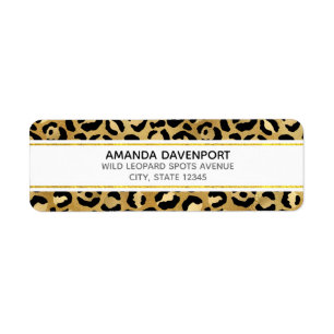 Wild & Exotic Leopard Print Pattern