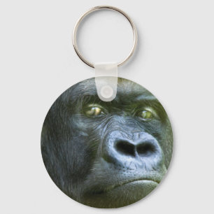 Wild Eyes - Silverback Art Keychain